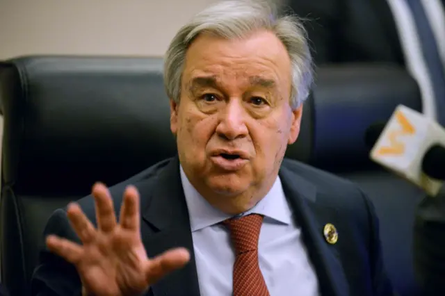 United Nations Secretary-General António Guterres