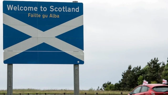 Scotland-England border