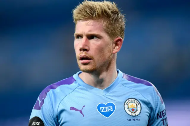 Man City's Kevin De Bruyne