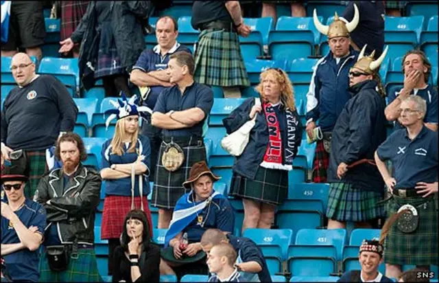 Scotland fans