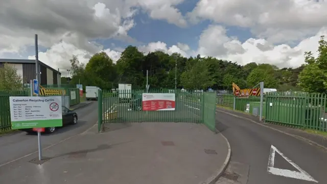 Calverton recycling centre