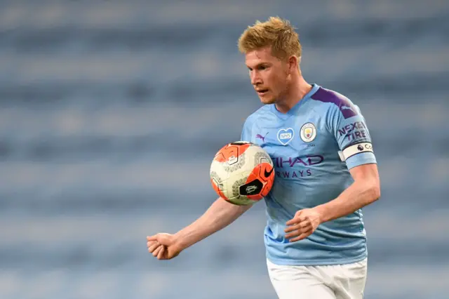 Manchester City's Kevin De Bruyne