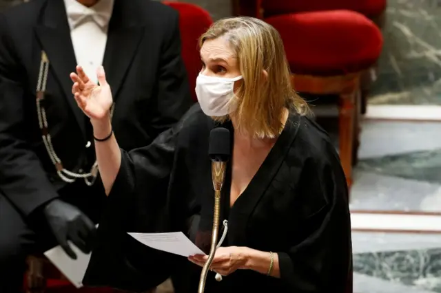 Agnès Pannier-Runacher speaking in the National Assembly