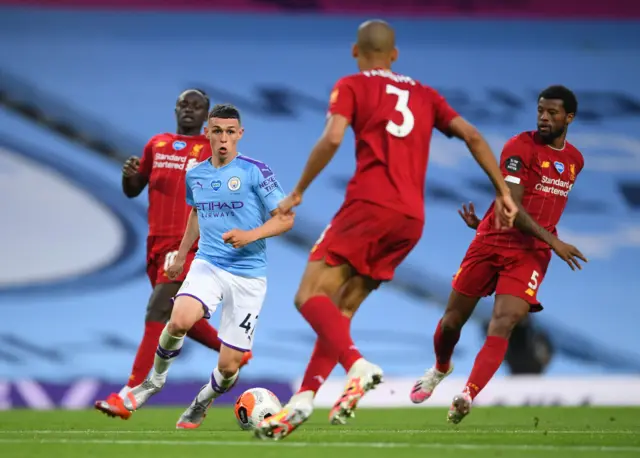 Manchester City's Phil Foden