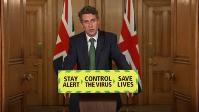 Education Secretary Gavin Williamson