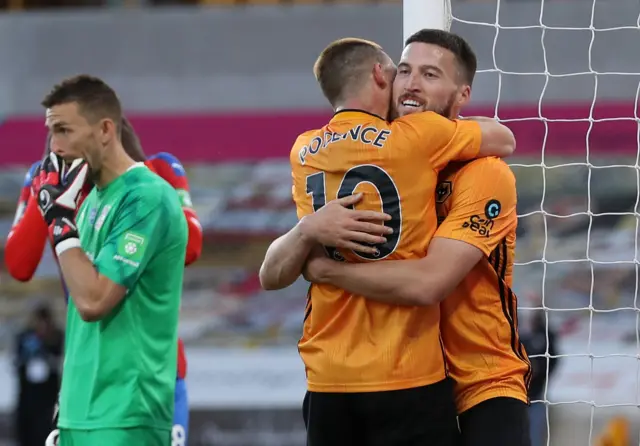 Wolves celebrate