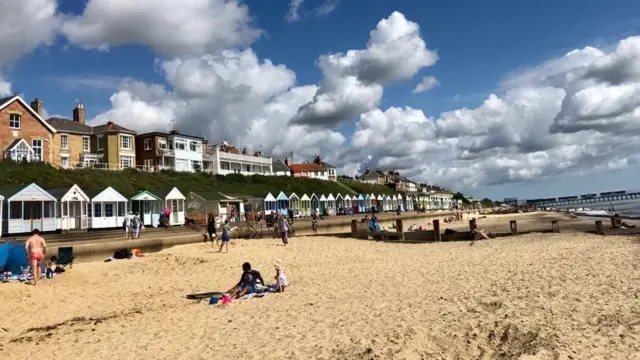 Southwold beach