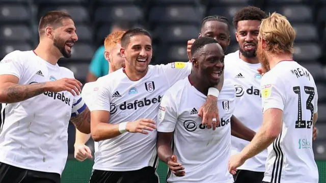 Fulham celebrate