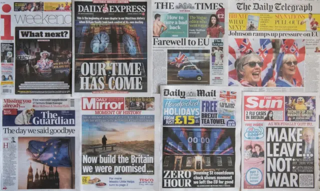 Brexit: papers after UK leaves the EU