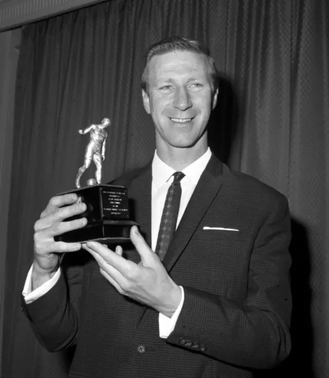 Charlton with trophy