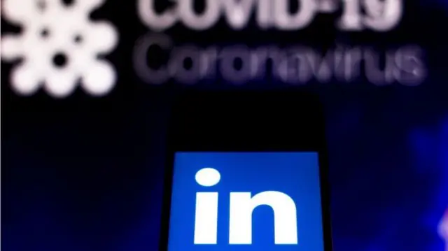 The LinkedIn icon