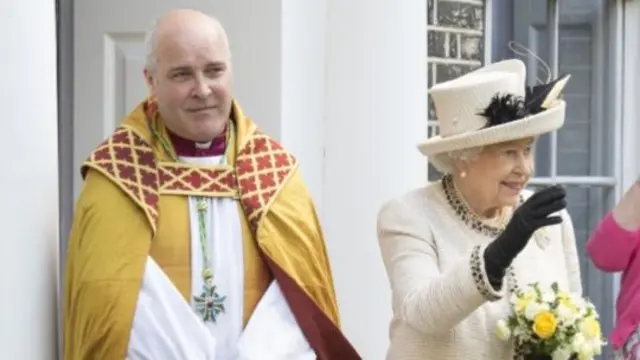 Stephen Cottrell and the Queen