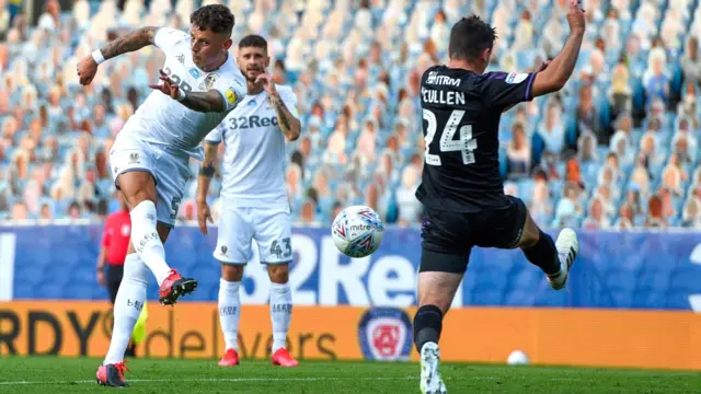 Ben White scores for Leeds United