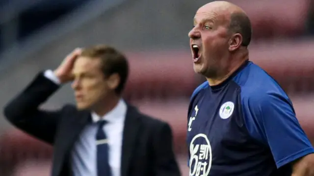 Wigan boss Paul Cook