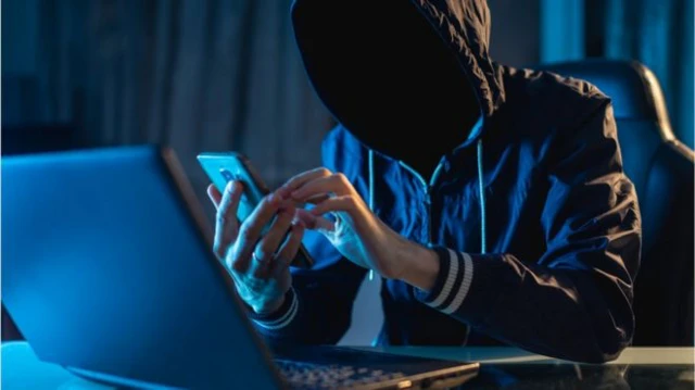 Stock photo of hacker