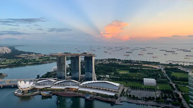 Singapore skyline