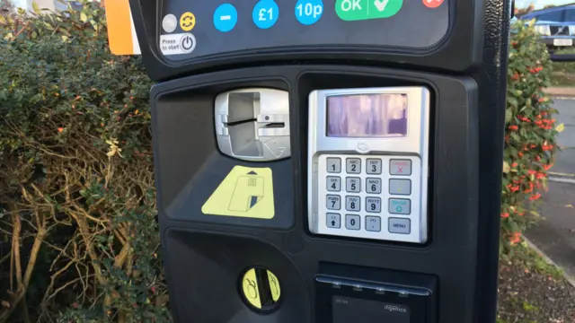 Parking machine