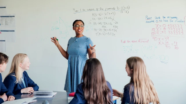 teacher and pupils