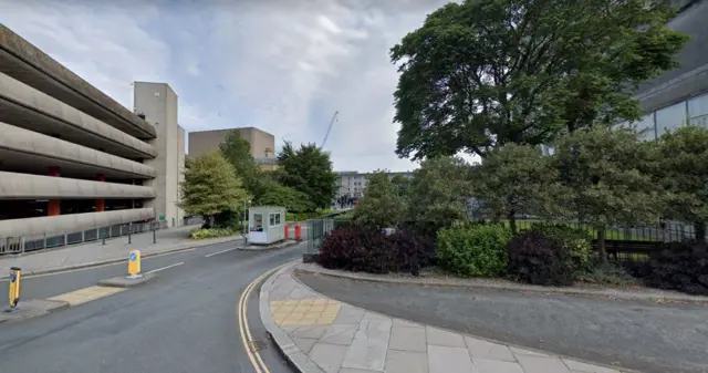 Civic centre car park