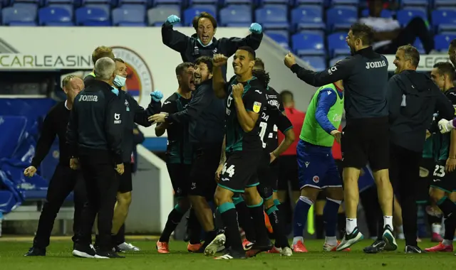 Swansea celebrate