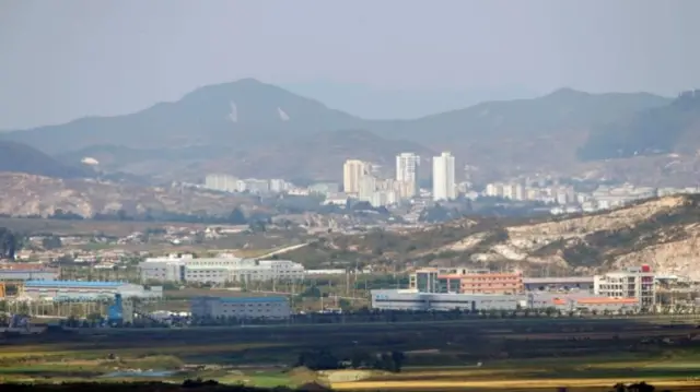 Kaesong as seen from South Korea