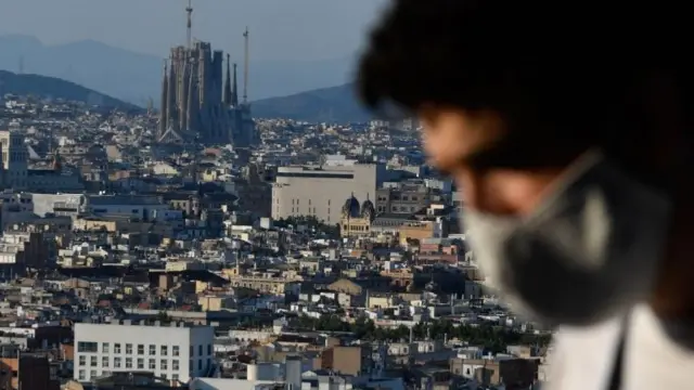 View over Barcelona