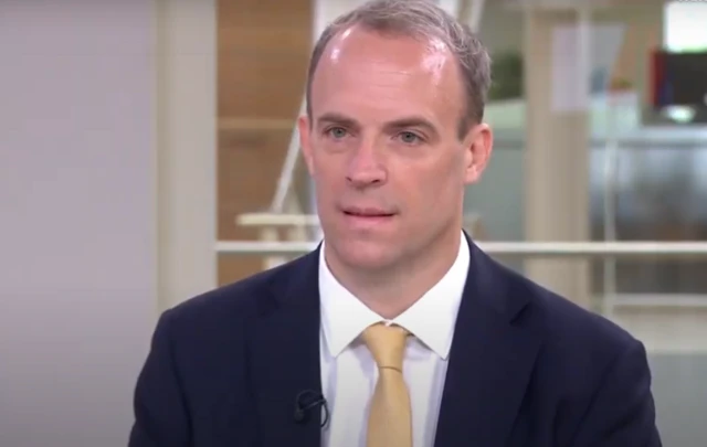 Foreign Secretary Dominic Raab