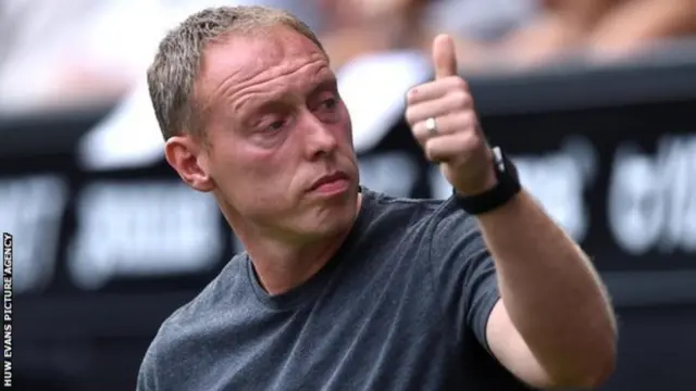 Steve Cooper signed a three-year deal when he took charge at Swansea in June 2019