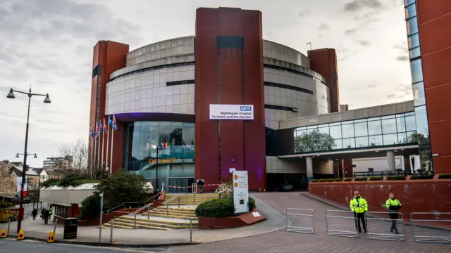 Harrogate convention centre as the hospital