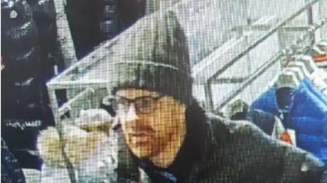 CCTV image of man