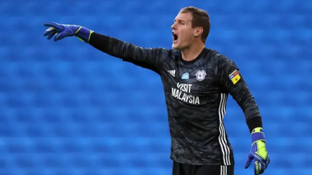 Alex Smithies of Cardiff City