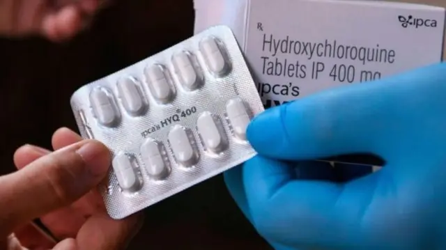 the drug hydroxychloroquine