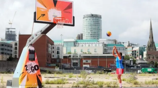 Basketball at the site