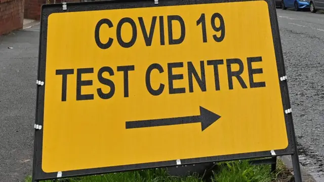 Test site sign