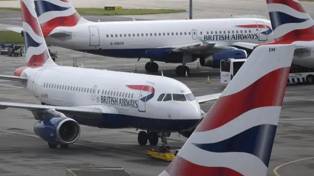 British Airways planes