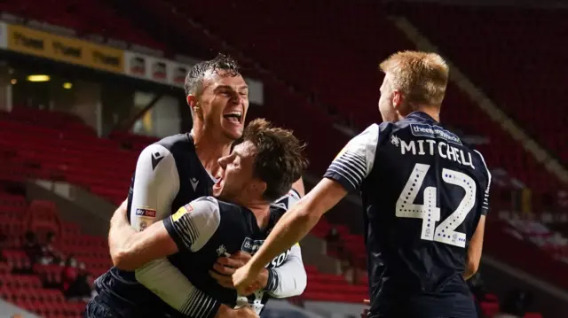 Millwall celebrate