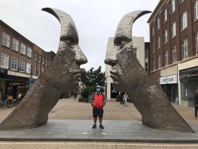 Rick Kirby sculpture, Bedford