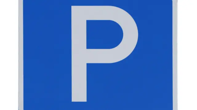 Parking sign