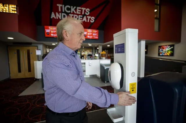 Michael McAdam, managing director of Movie House Cinemas in Northern Ireland,