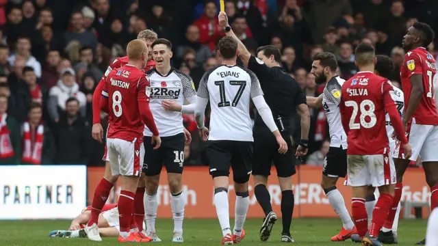 Ben Watson and Tom Lawrence come face to face