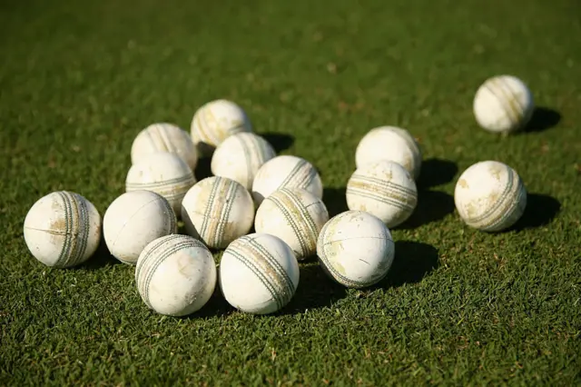 White cricket balls