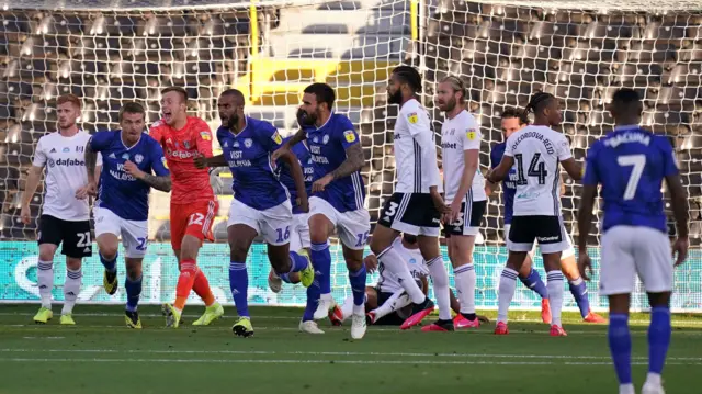 Cardiff celebrate