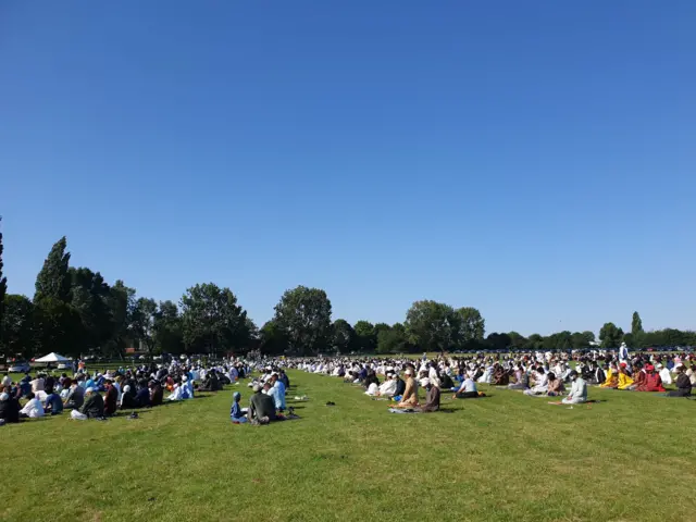 Eid prayers