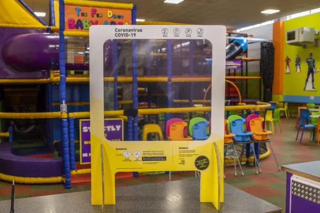 A soft play centre