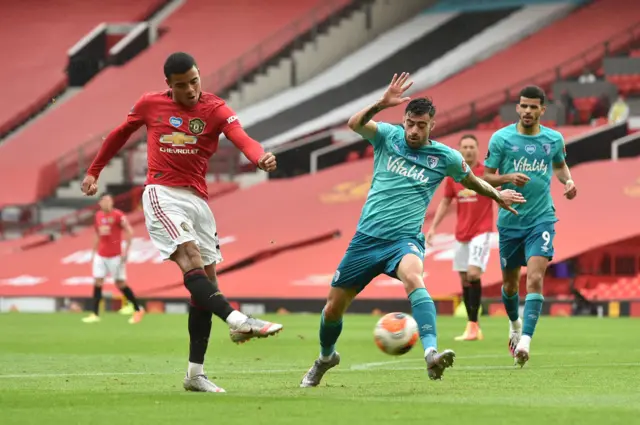 Mason Greenwood scores