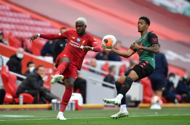 Divock Origi and Ezri Konsa