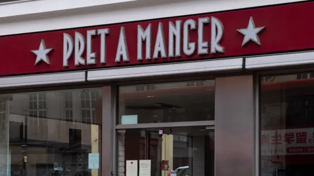 A Pret a Manger store