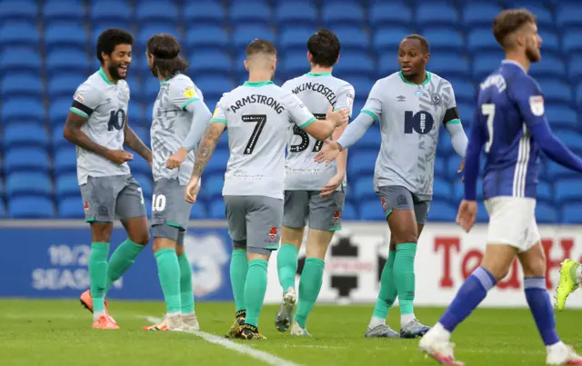 Blackburn celebrate