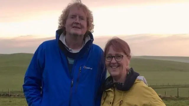 Kate Harrison and Christopher Sanderson
