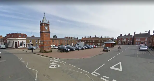 Wainfleet Market place
